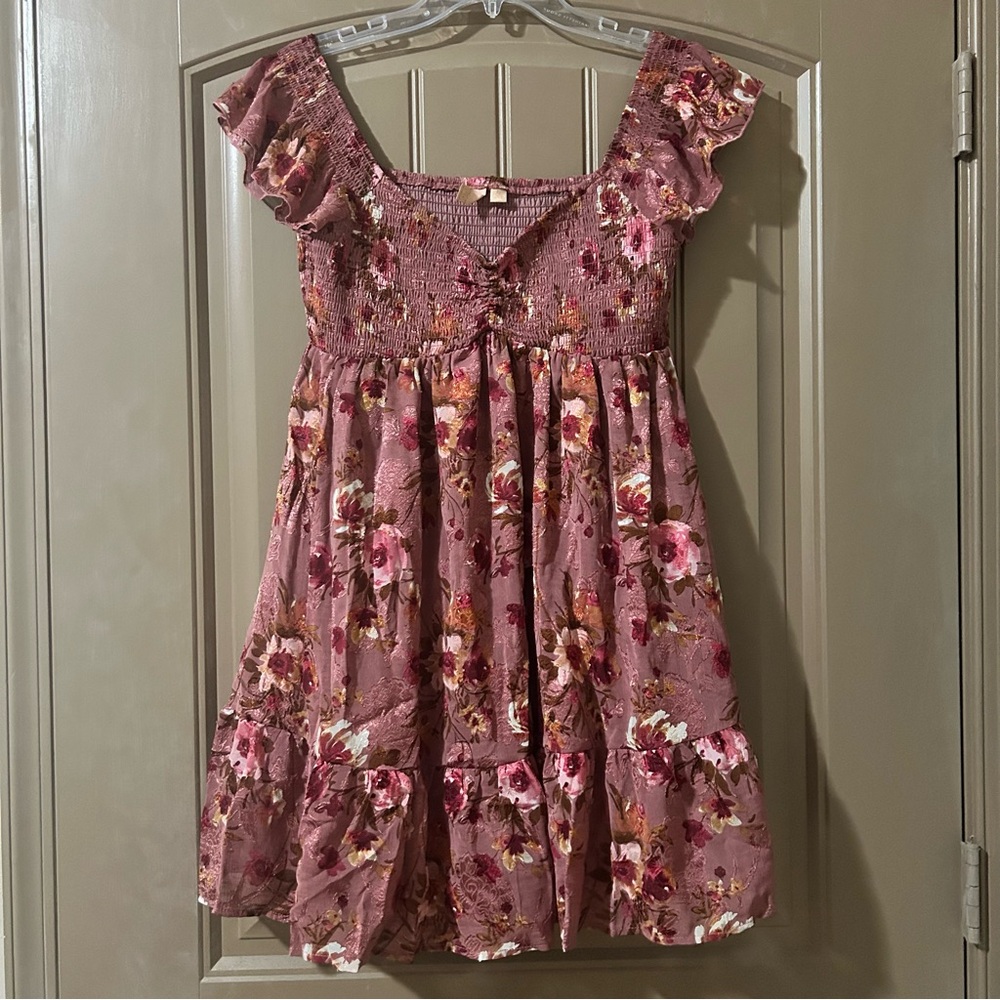 Floral Mini Dress